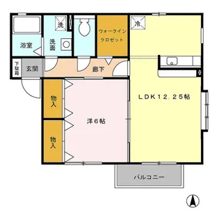 サンモア【2階】の間取り