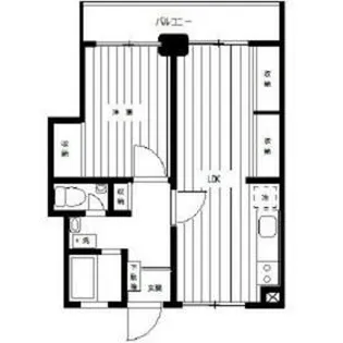 コトー高輪【1階】の間取り