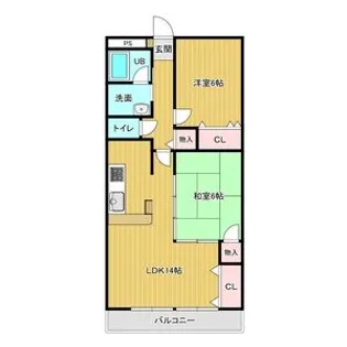 センタースクエア春日井【3階】の間取り