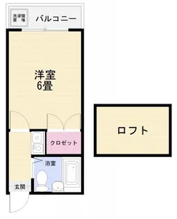 プロシード浦賀丘【1階】の間取り