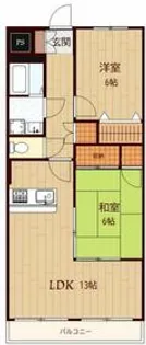 Cielo・Garden Ⅱ【4階】の間取り