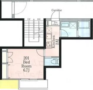空と海【2階】の間取り