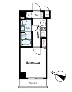 プレステージ高野台【403号室号室】の間取り