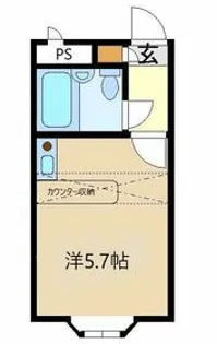 ベルピア上大岡第一【102号室】の間取り