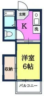 NSハイツ【1階】の間取り