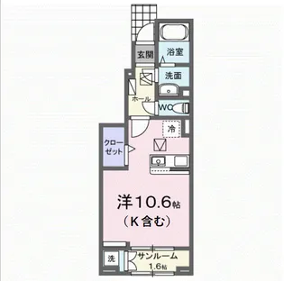 S・GⅥ【1階】の間取り