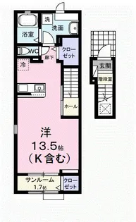 S・GⅥ【2階】の間取り