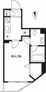 ミテッツァ大森Ⅱ【1階】の間取り