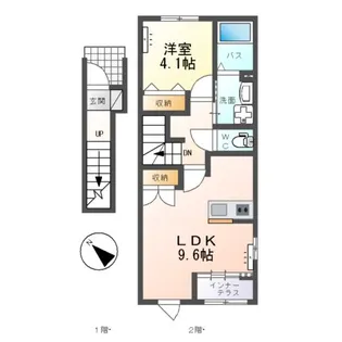 仮称)スカイハイムⅡ【2階】の間取り