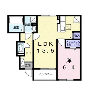 サラメゾン【1階】の間取り