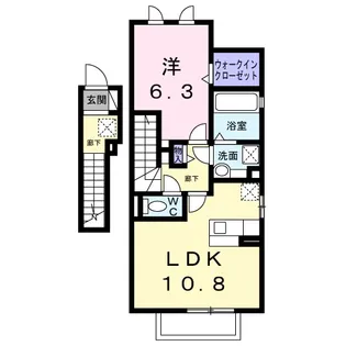 ステラコート【2階】の間取り