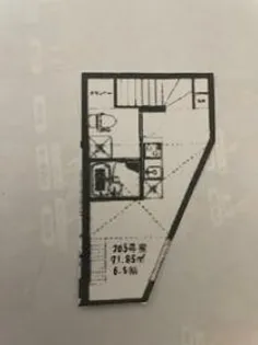 ルミエール西馬込【2階】の間取り