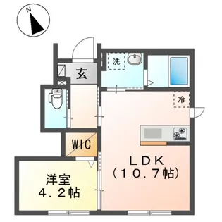 メゾン瑞祥【1階】の間取り