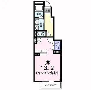 WING22【1階】の間取り