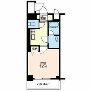 LaSante品川シーサイドⅡ【3階】の間取り