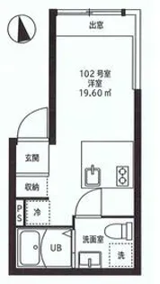 trias175(トリアスイチナナゴ)【1階】の間取り