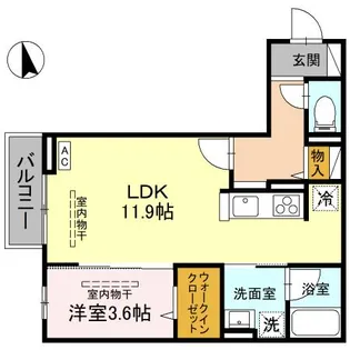 D-TOJO【2階】の間取り