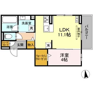 ANNAMARIE F(アンナマリーエフ)【3階】の間取り