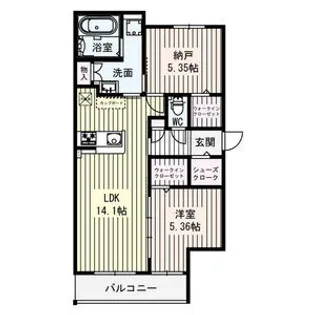 グローコートVII【3階】の間取り