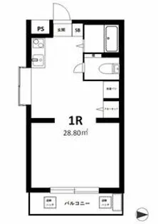 パレ・ドール西国分寺【1階】の間取り