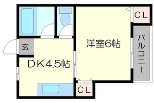 サンヒルズ【1階】の間取り