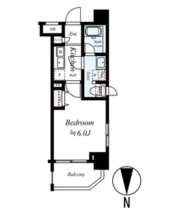 ARTESSIMO LEGGENDA【401号室号室】の間取り
