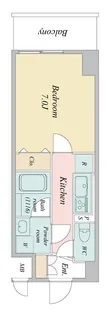 LaSante柏【7階】の間取り