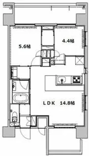 B CITY ART RESIDENCE CENTRAL P【9階】の間取り