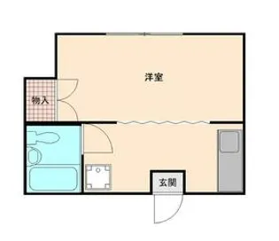 シャルマン浦和【1階】の間取り