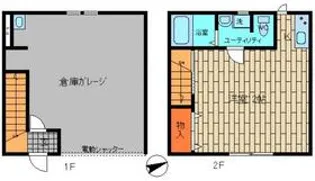 ガレージハウス見沼【2階】の間取り