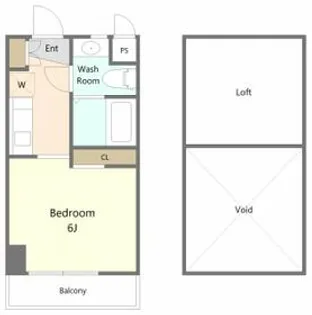 アライブ【2階】の間取り