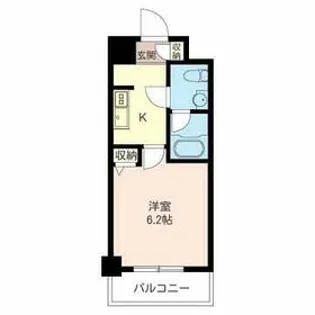 LaSante品川シーサイドⅡ【1階】の間取り