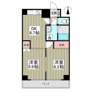 CITYPARK光【3階】の間取り