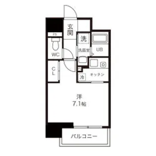 DeLCCS Shinagawa【3階】の間取り