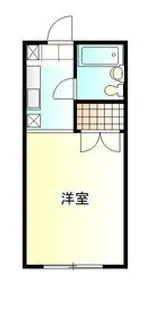 ホワイトコーポ【1階】の間取り