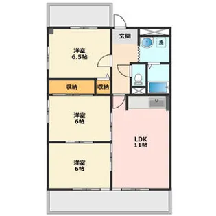 杉山マンション【102号室】の間取り