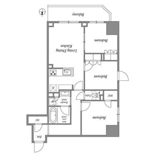 ASMACI MAISON両国Ⅱ【3階】の間取り