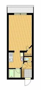 ユトリロつつじが丘2【412号室】の間取り