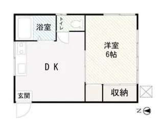 宝蓮荘【102号室】の間取り