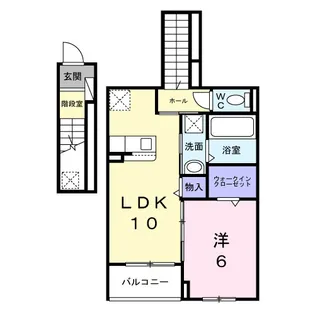 セルティーガ【2階】の間取り