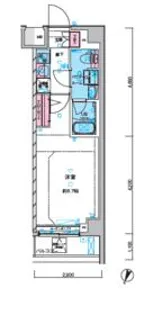ガリシア西馬込【4階】の間取り