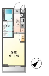 サン・ルースト【2階】の間取り
