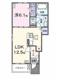 エス ウィステリア Ⅰ【1階】の間取り