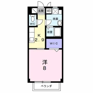 ジュネス【2階】の間取り