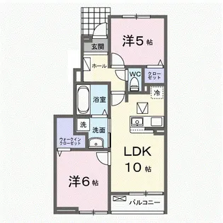 サンレジデンス【1階】の間取り