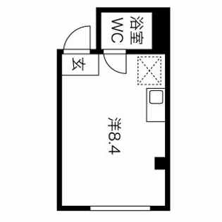 JPアパートメント吹田Ⅳ【2階】の間取り