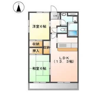 マクセージ【3階】の間取り