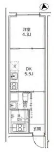Mレジデンス【2階】の間取り