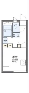 レオパレスカーサエスペランサ【202号室】の間取り