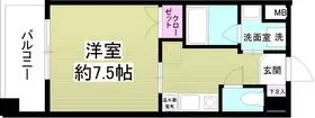 金子ビル【6階】の間取り